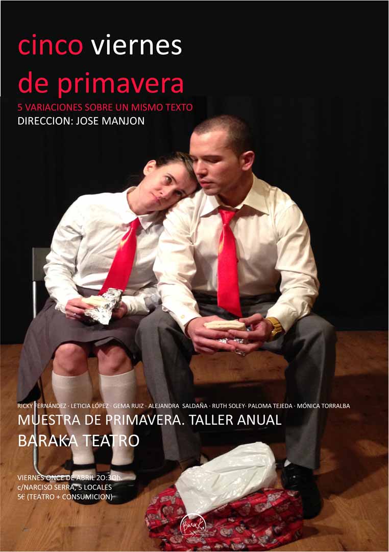 Taller anual de teatro (ON LINE) TEMPORADA 2022/23